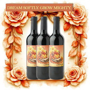 The Little Mystic Dragon.  Wine Label