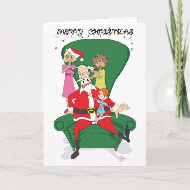 The Little Nut Crackers Holiday Card (Front)