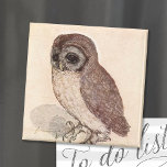 The Little Owl | Albrecht Dürer Magnet<br><div class="desc">The Little Owl (1506) by German artist Albrecht Dürer. Original fine art work is a watercolor painting of a brown owl. 

Use the design tools to add custom text or personalise the image.</div>