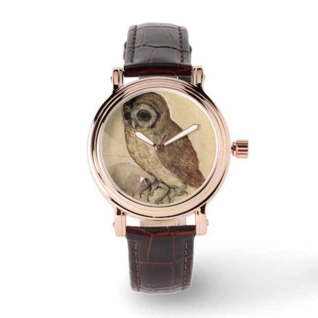 The Little Owl (by Albrecht Durer) Watch (Front)