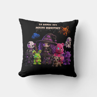 The Little Plush Monsters Gang Cushion