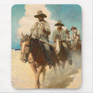The Little Posse Started Out on its Journey Mouse Pad