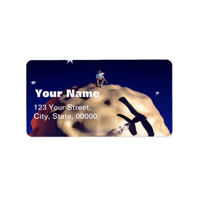 THE LITTLE PRINCE Customisable Address Labels (Front)