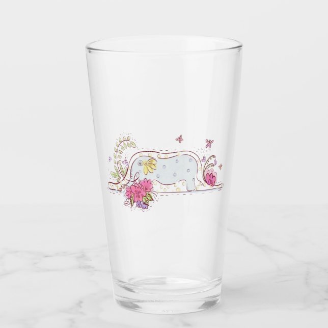 The Little Prince Glass Tumbler (Front)