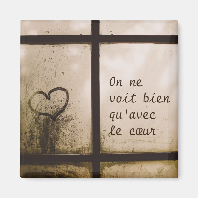 The little prince quote magnet (Front)