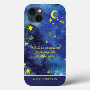 the little prince QUOTE  Personalised name iPhone 13 Case