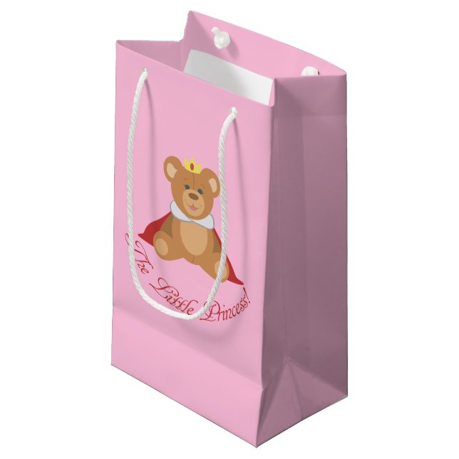 The Little Princess Small Gift Bag (Front Angled)