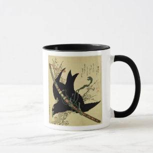 The Little Raven with the Minamoto clan sword Mug