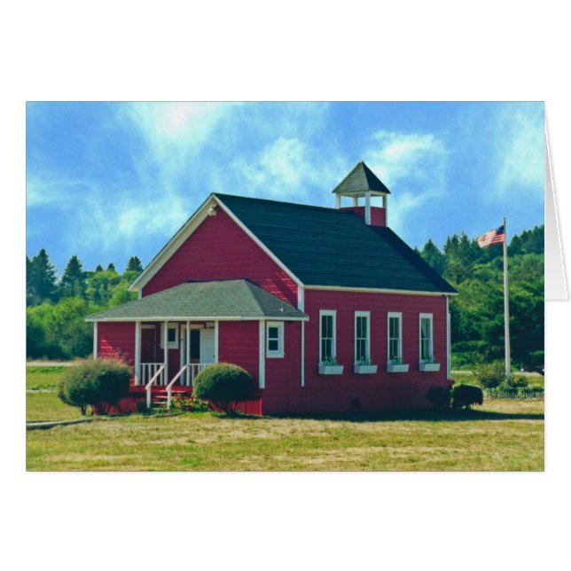 The Little Red Schoolhouse (Front Horizontal)