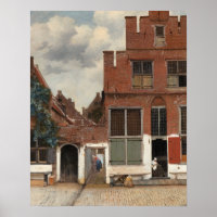 The Little Street by Johannes Vermeer