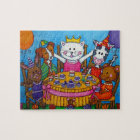 The Little Tea Party Puzzle by Lisa Lorenz