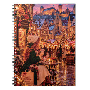 The Little Travel Girl Nuremberg Gingerbread Notebook