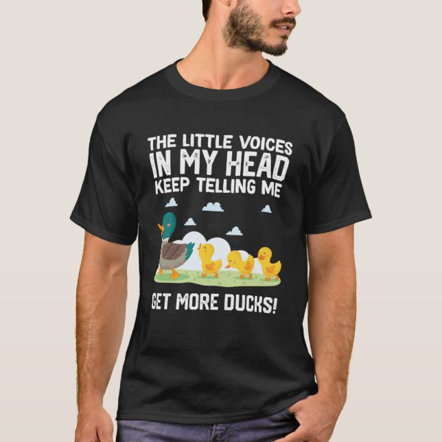 the little voices in my head keep telling me get m T-Shirt (Front)