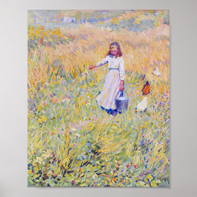 The Little Worker painting by Helen McNicoll Poster (Front)