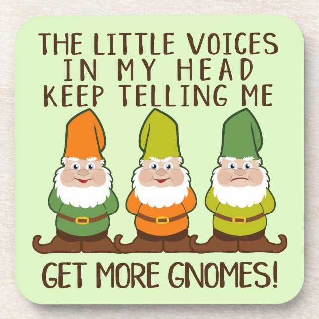 The Littles Voices Get More Gnomes Coaster (Front)