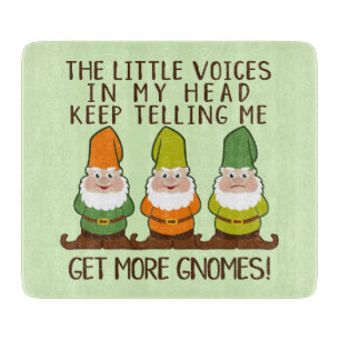 The Littles Voices Get More Gnomes Cutting Board