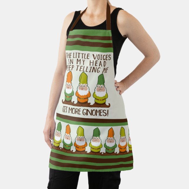 The Littles Voices Get More Gnomes Funny Apron (Insitu)