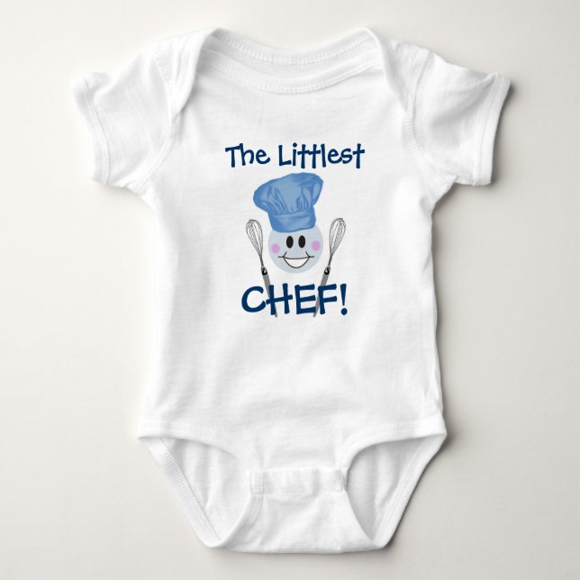 The Littlest Chef baby creeper (Front)