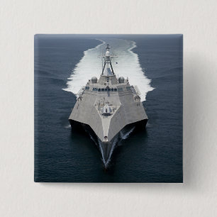The littoral combat ship Independence 15 Cm Square Badge
