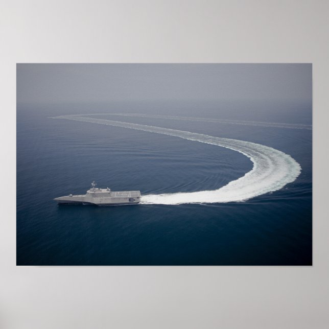 The littoral combat ship Independence 2 Poster (Front)