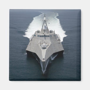The littoral combat ship Independence Magnet