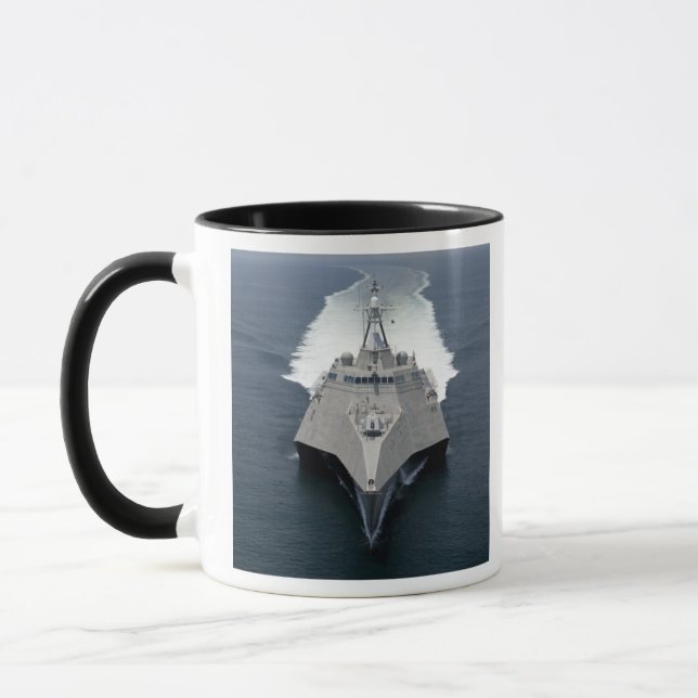 The littoral combat ship Independence Mug (Left)