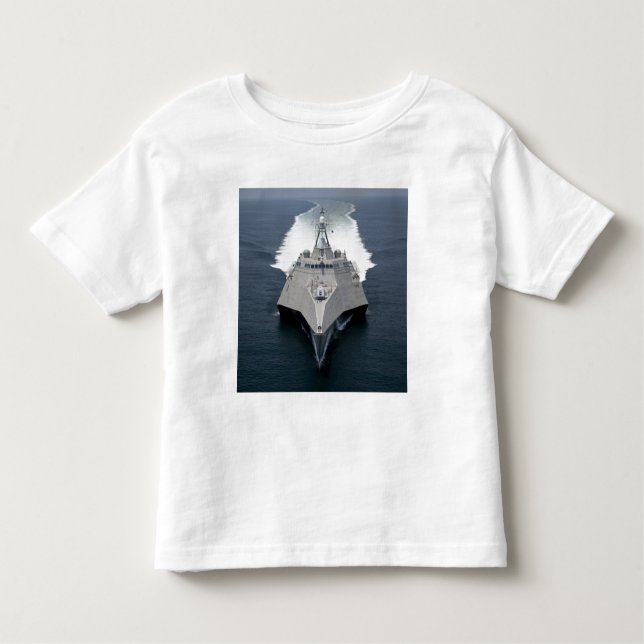 The littoral combat ship Independence Toddler T-Shirt (Front)