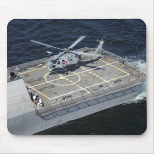 The littoral combat ship USS Freedom Mouse Pad
