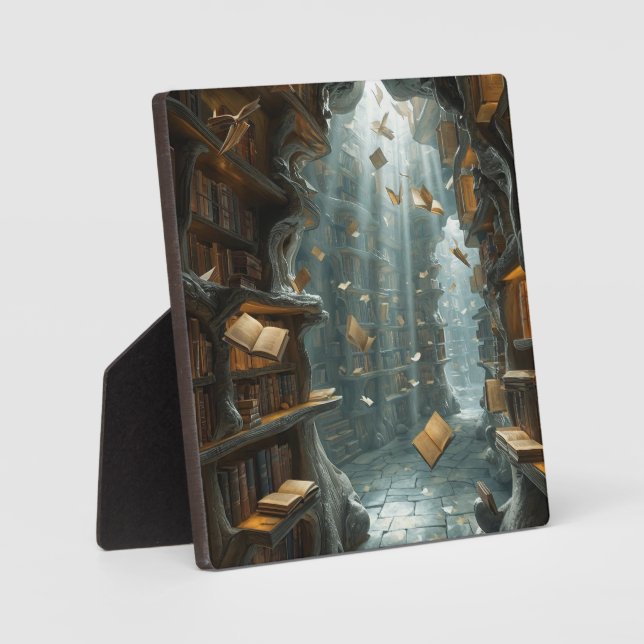 The Living Library Plaque (Front)