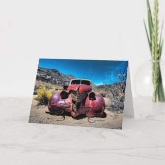 The Lobster Car a Vintage 1939 Chevy L Card