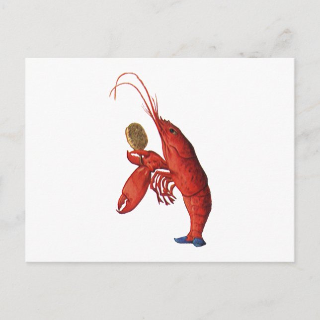 The Lobster Quadrille Postcard (Front)