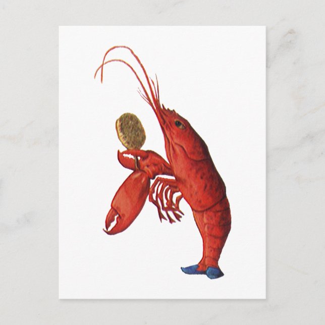 The Lobster Quadrille Postcard (Front)