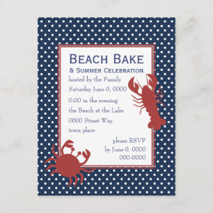 the Lobster & the Crab Invitation