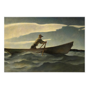 The Lobsterman, The Doryman by N. C. Wyeth Photo Print