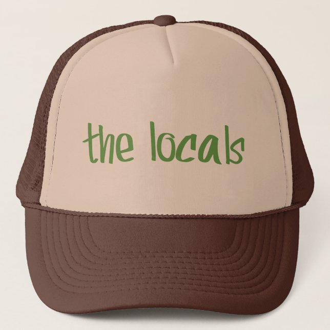 the locals trucker hat (Front)