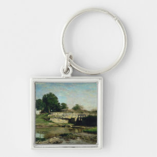 The Lock at Optevoz, 1859 Key Ring