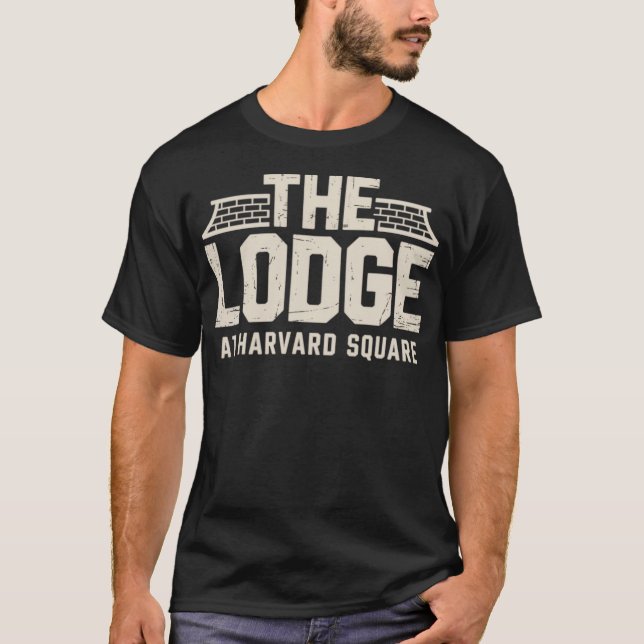 The Lodge at Harvard Square Retro T-Shirt (Front)