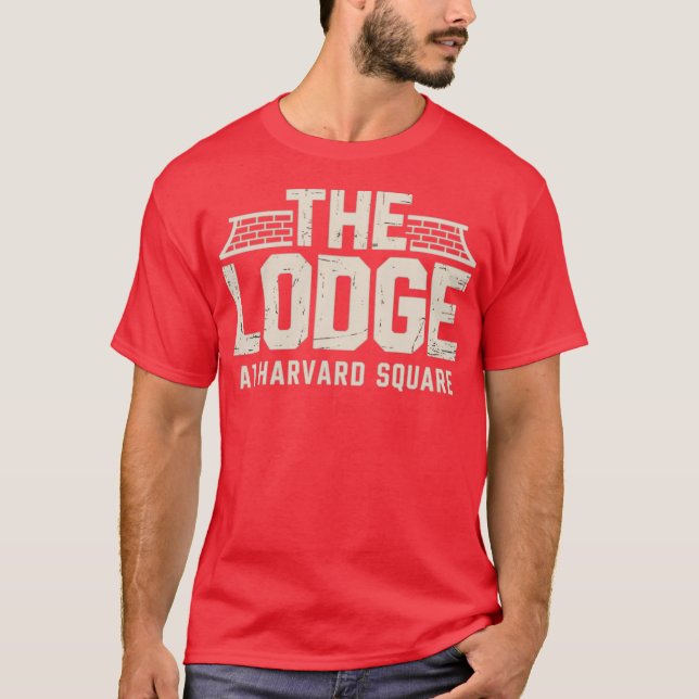 The Lodge at Harvard Square Retro T-Shirt (Front)