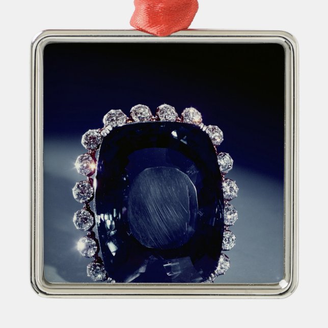 The Logan Brooch Metal Tree Decoration (Front)