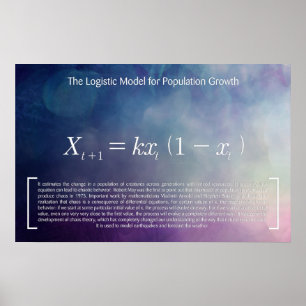 The Logistic Model for Population Growth Poster
