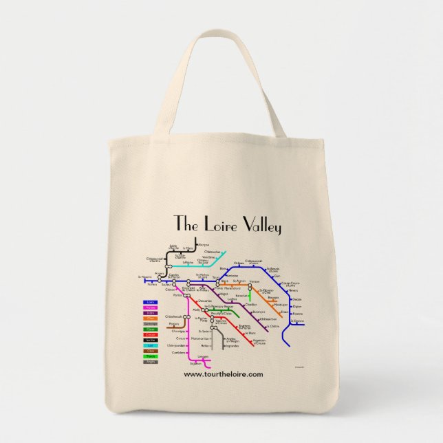 The Loire Valley Time Travel tote bag (Front)