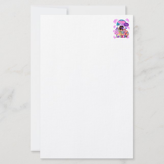 The Lollipop & Candy Shop Stationery (Front)