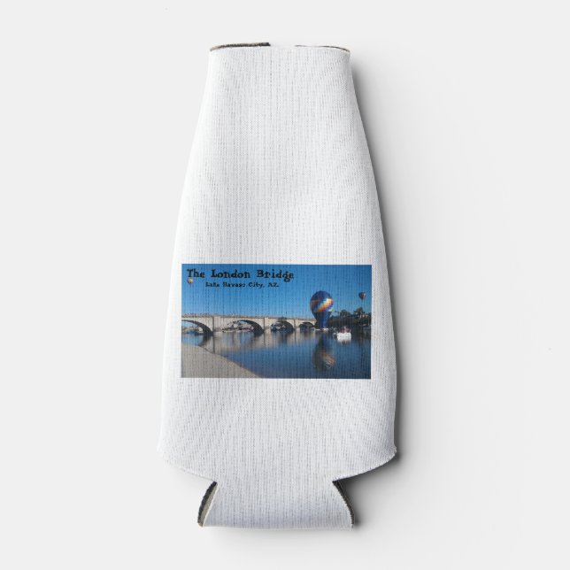 The London Bridge, Lake Havasu, AZ.   Bottle Cooler (Front)