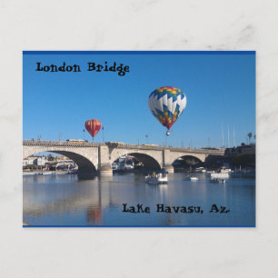 The London Bridge, Lake Havasu, Az. Postcard