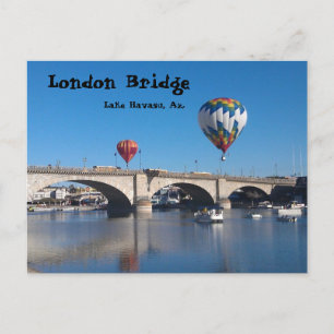 The London Bridge, Lake Havasu, Az. Postcard