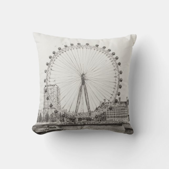The London Eye 30/10/2006 Cushion (Front)