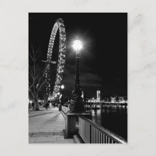 The London Eye At Night Postcard