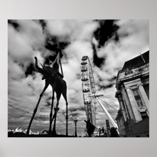 The London Eye Poster