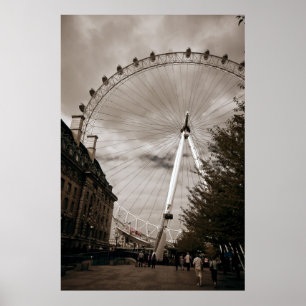 The London Eye Poster