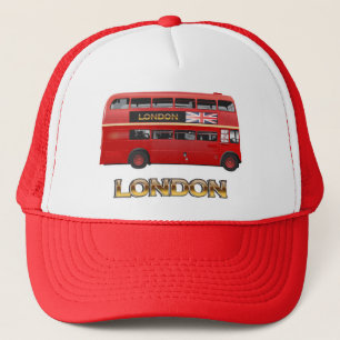 The London Red Bus Trucker Hat